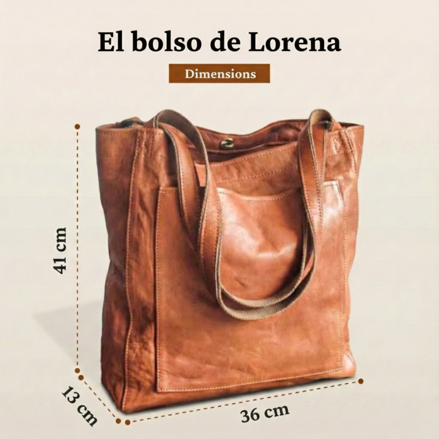 Valentina | Bolso Tote de Diseño Estructurado