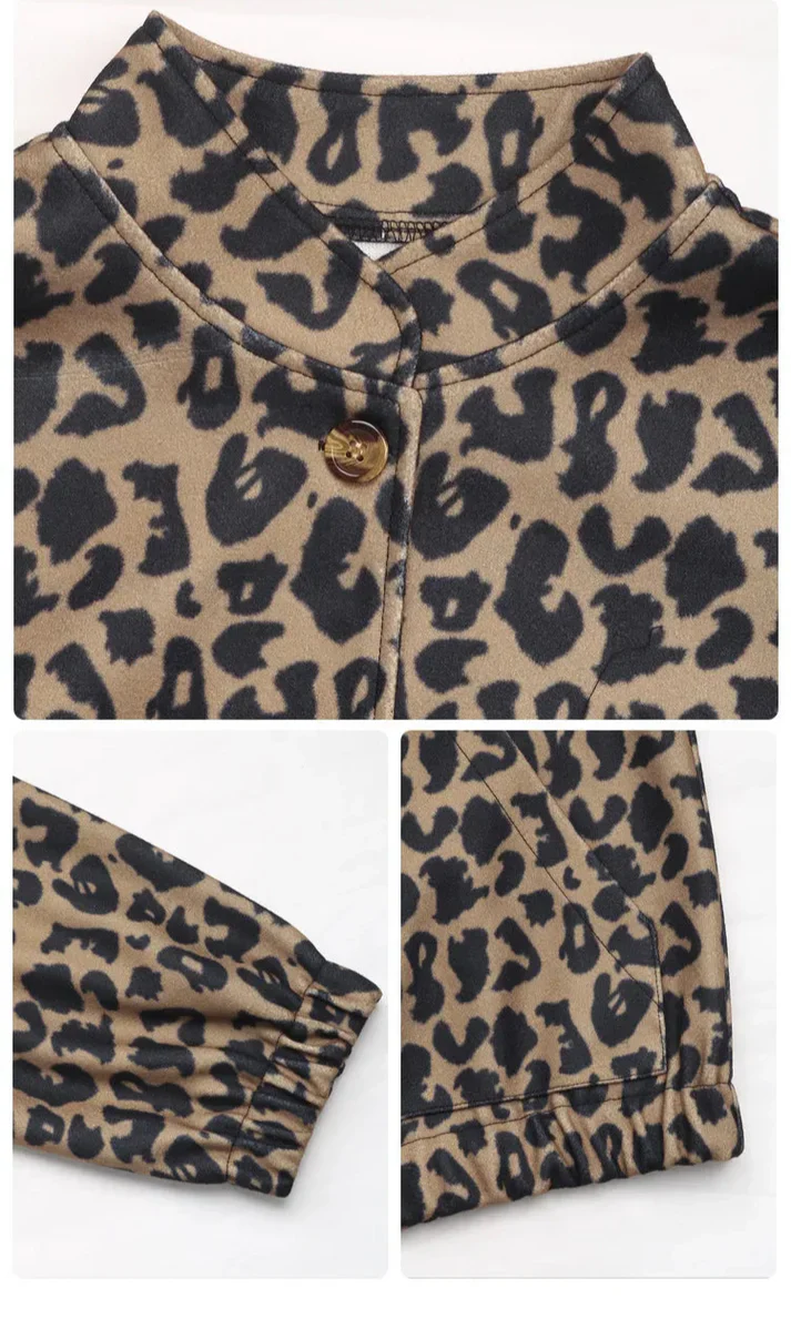 Viviana - Chaqueta estampada animal print