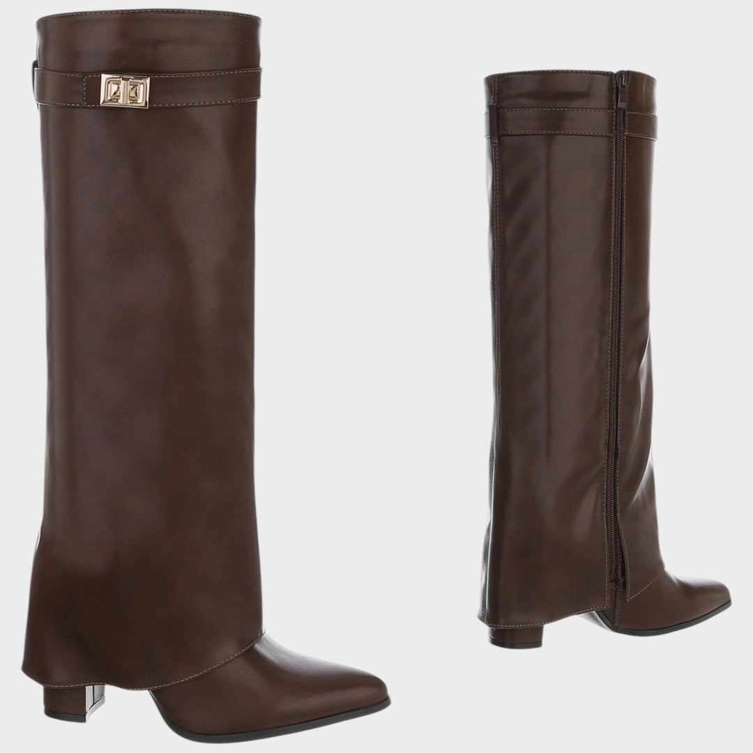 Combat Luxe | La Bota de Suela Track Imprescindible