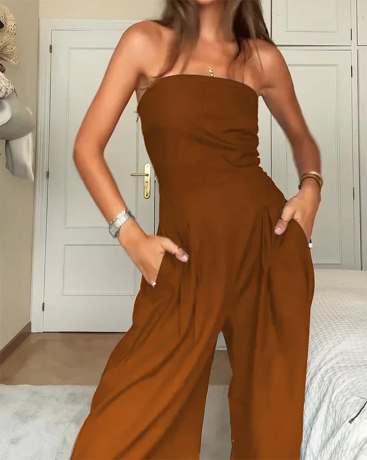 Celeste™ | Mono elegante con hombros descubiertos