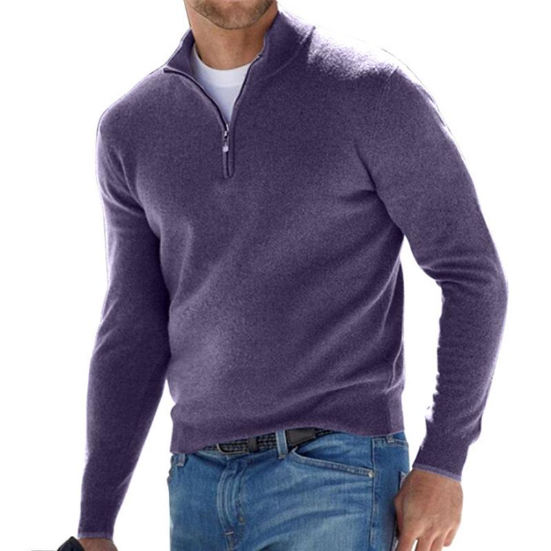 Harris | Suéter con Zip de Confort Natural