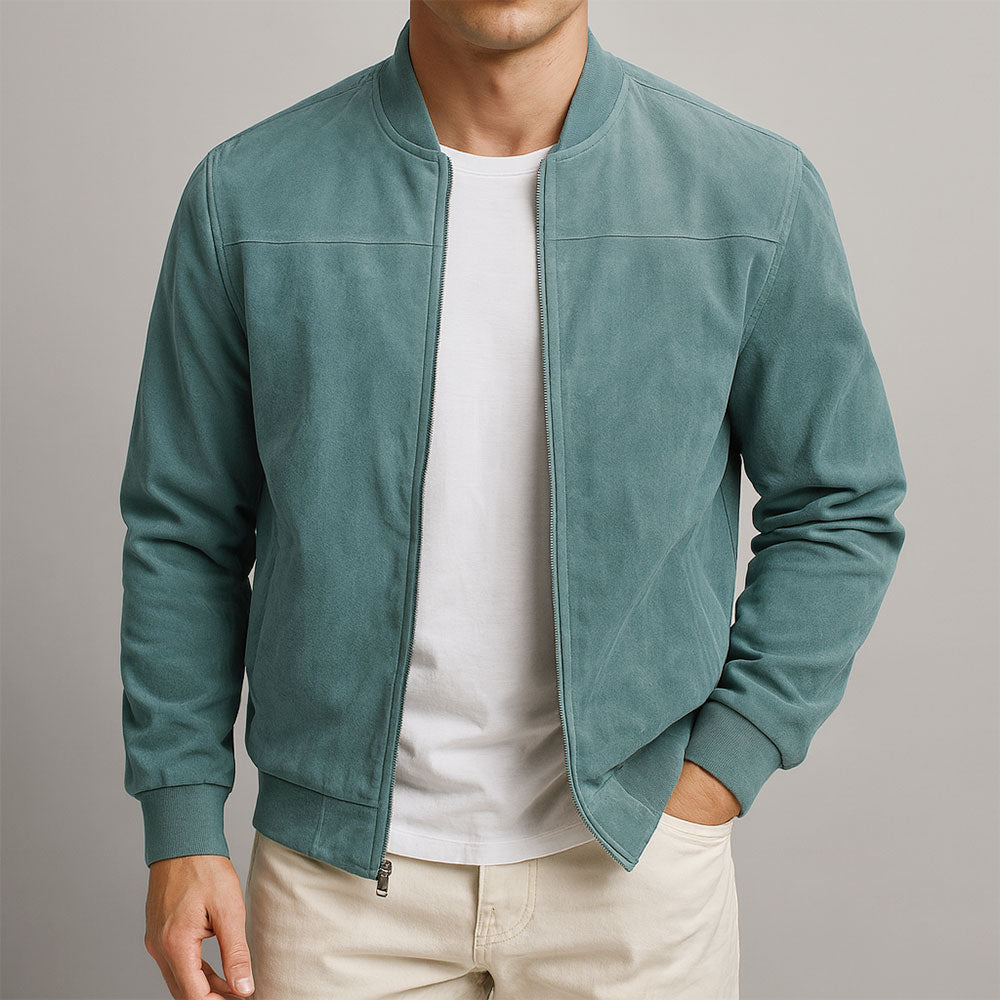 VALEN™ | CHAQUETA CLÁSICA DE ANTE