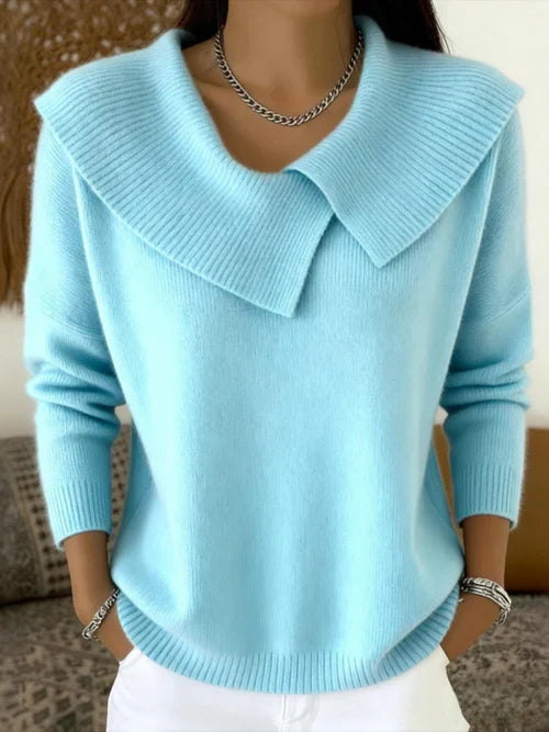 Lucía - Jersey cálido con cuello suave