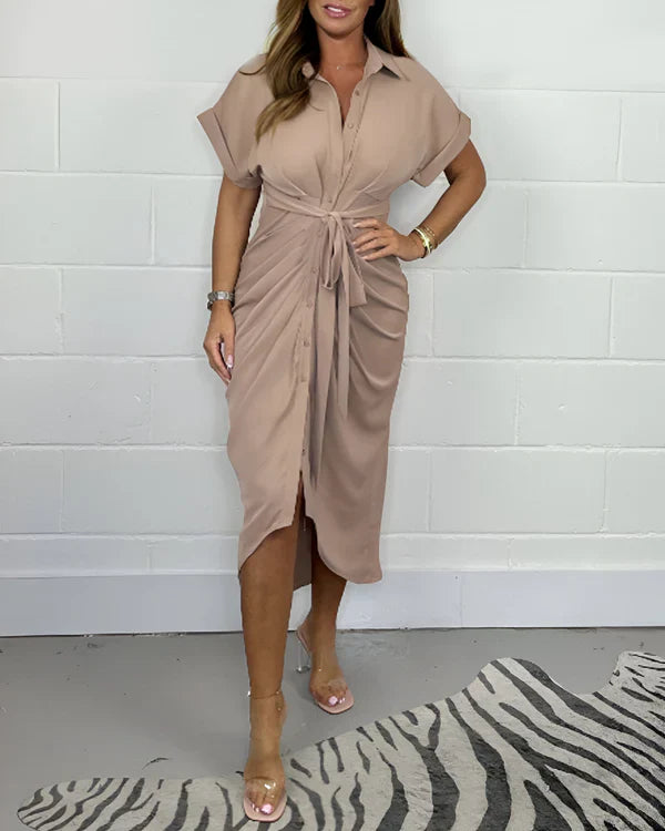 Valeria™ Elegante vestido plisado