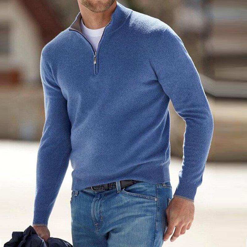 Harris | Suéter con Zip de Confort Natural