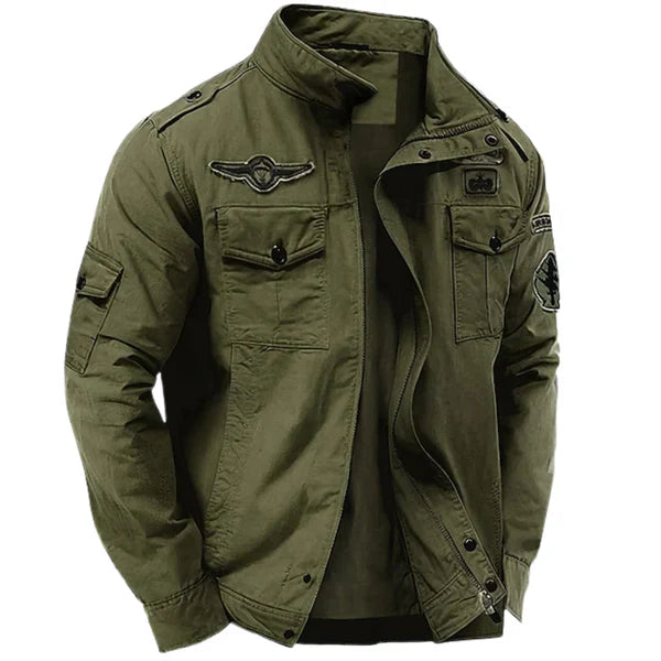 Bruno | Chaqueta Militar Estilo Aviador