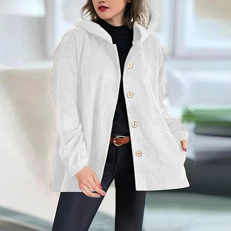 Raquel - Chaqueta con capucha estilo casual