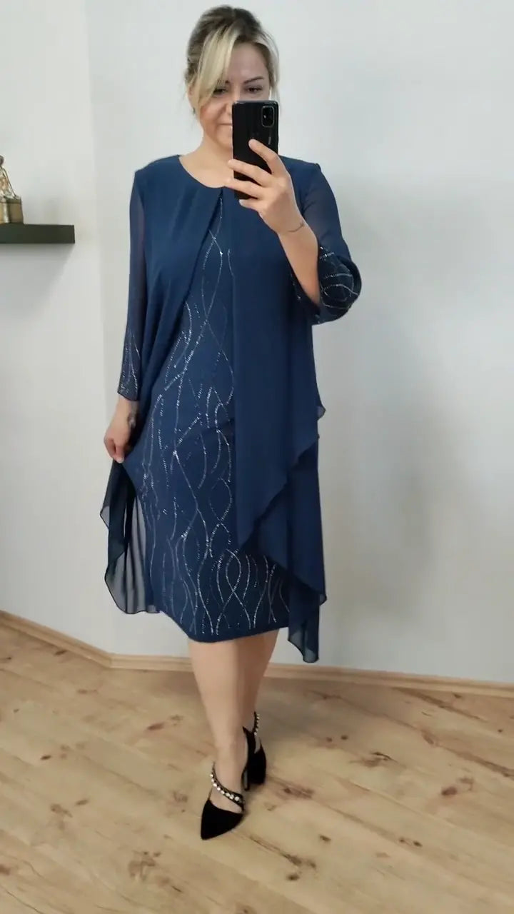 Claudia™ Vestido brillante de moda para mujer