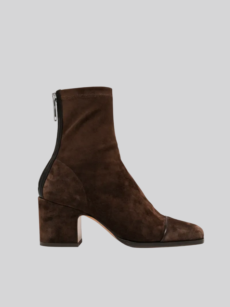 Valeria | Tacón Midi Elegante con Puntera Contrastada