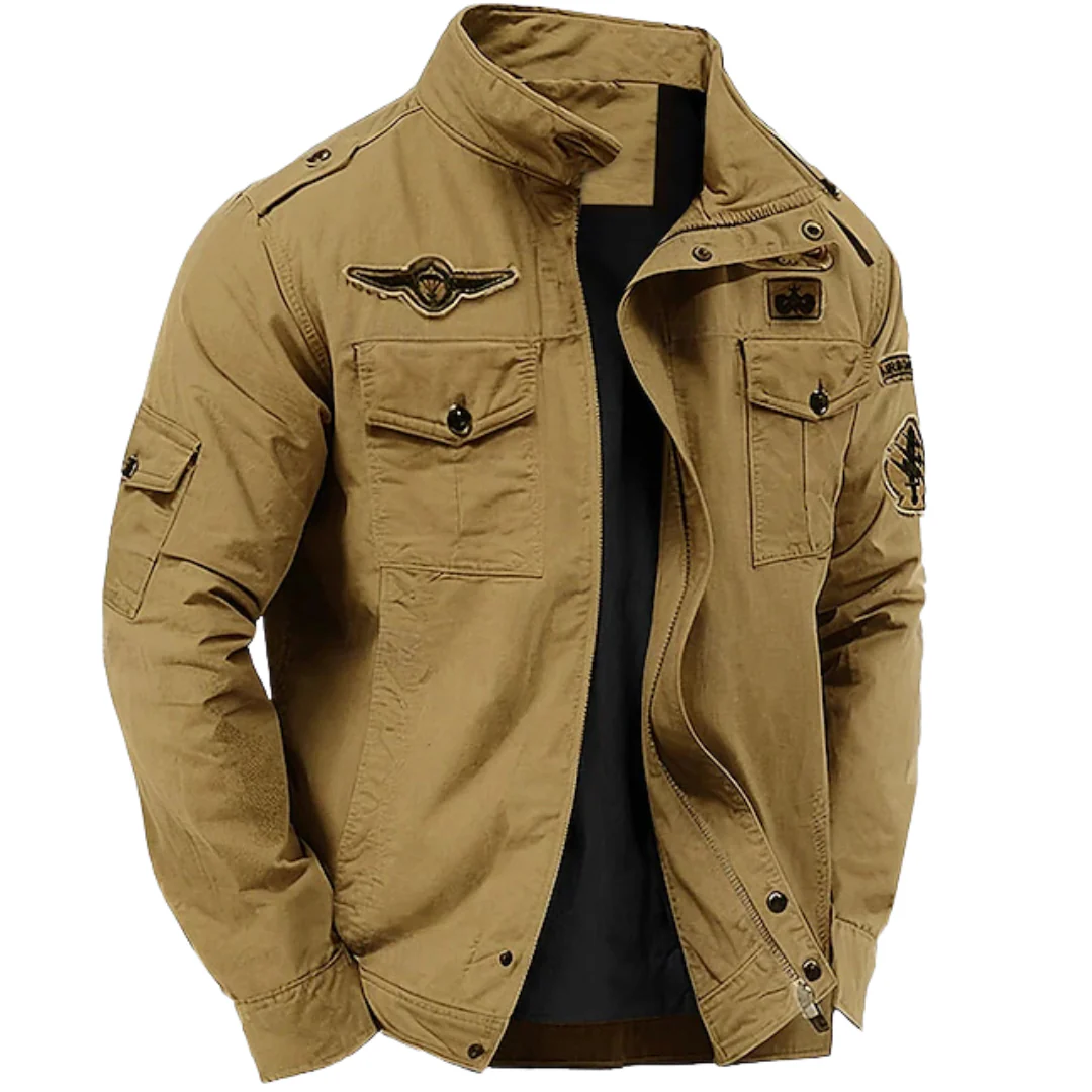 Bruno | Chaqueta Militar Estilo Aviador