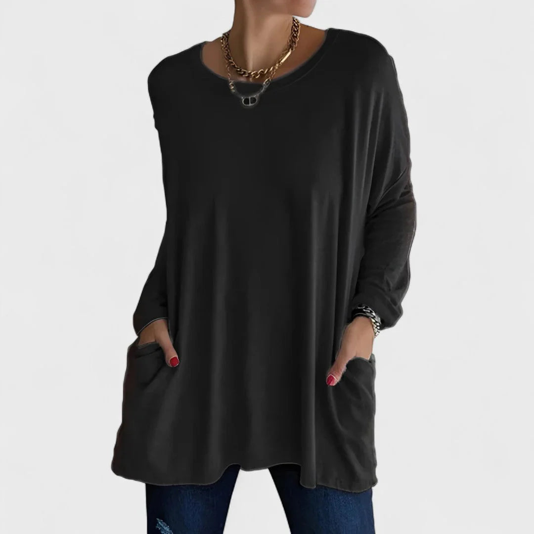Oriana - Sudadera ligera de corte relajado