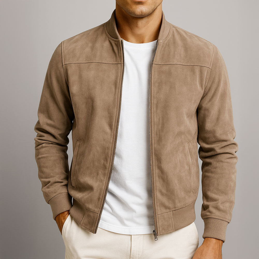 VALEN™ | CHAQUETA CLÁSICA DE ANTE