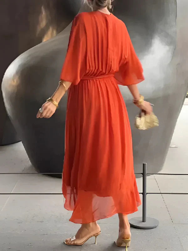 Serafina™ | Vestido cruzado atemporal