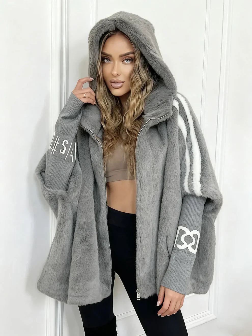 Lona - Cómoda chaqueta de invierno con capucha