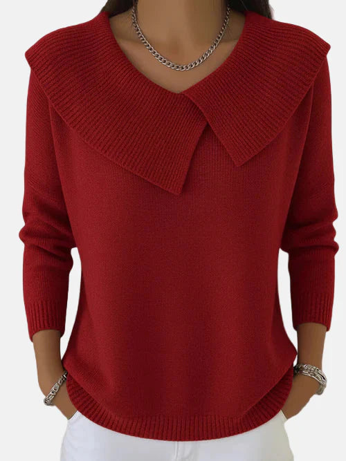 Lucía - Jersey cálido con cuello suave
