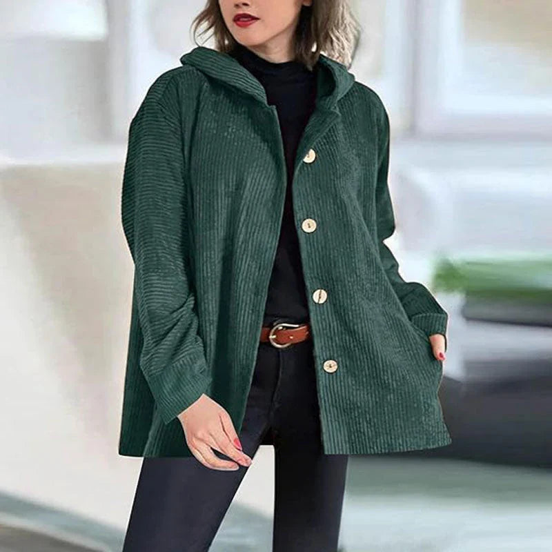 Raquel - Chaqueta con capucha estilo casual