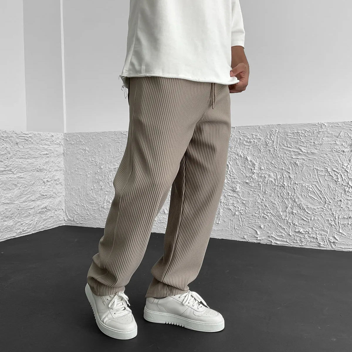 Monaco | Pantalones de Punto Relajados