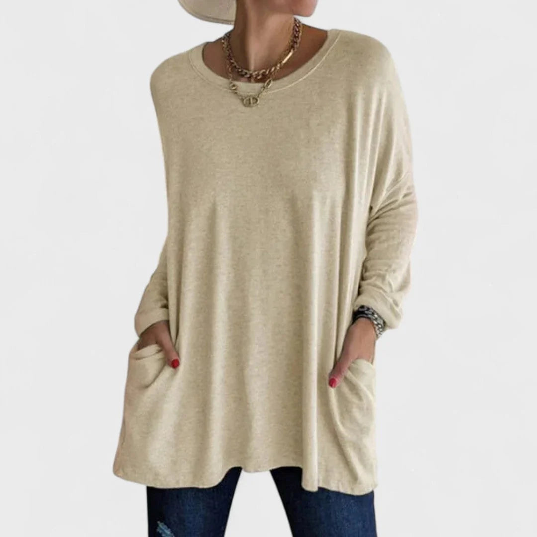 Oriana - Sudadera ligera de corte relajado
