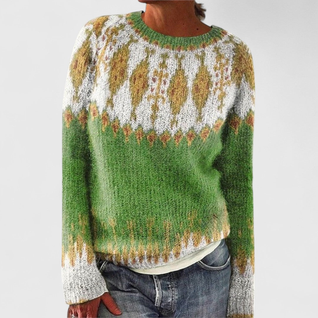 Elena | Jersey de Punto Jacquard