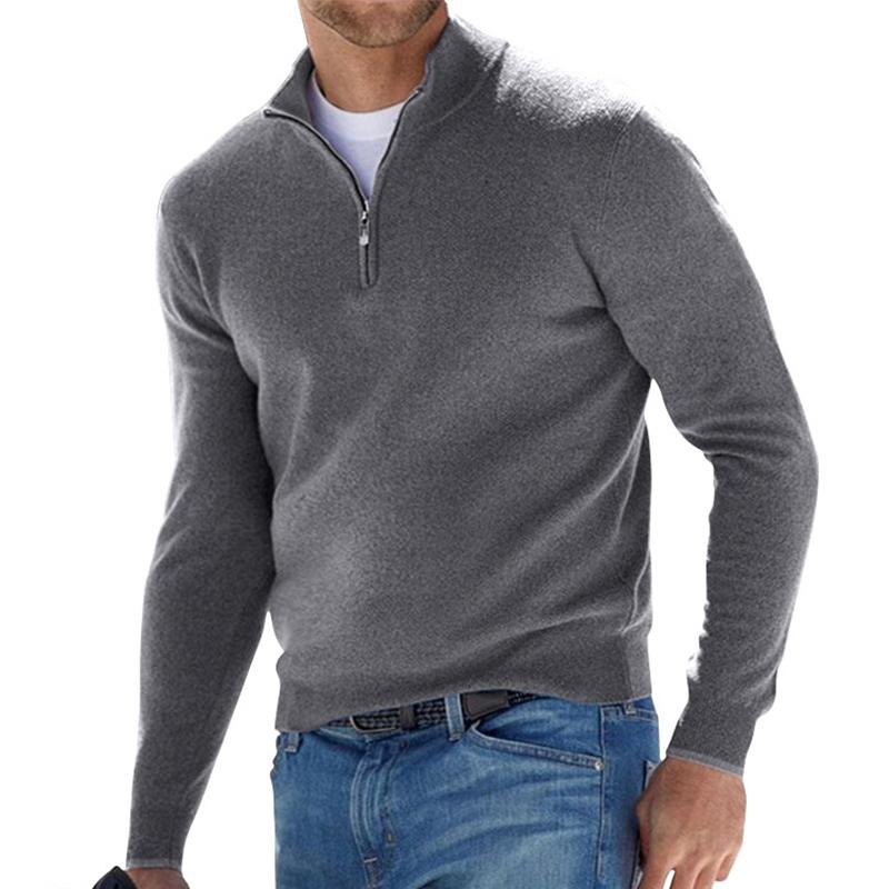 Harris | Suéter con Zip de Confort Natural