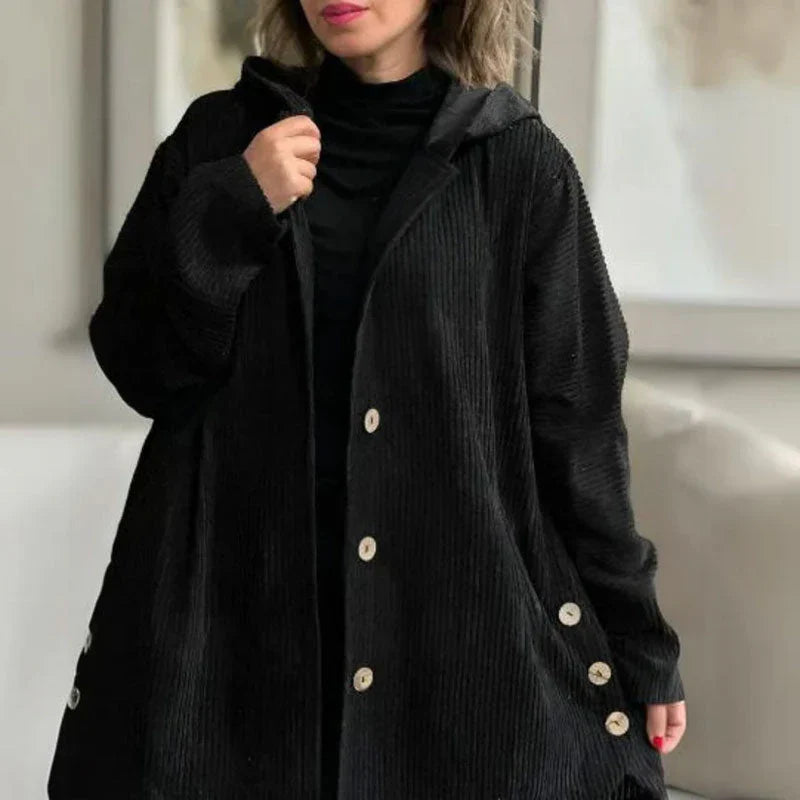 Raquel - Chaqueta con capucha estilo casual