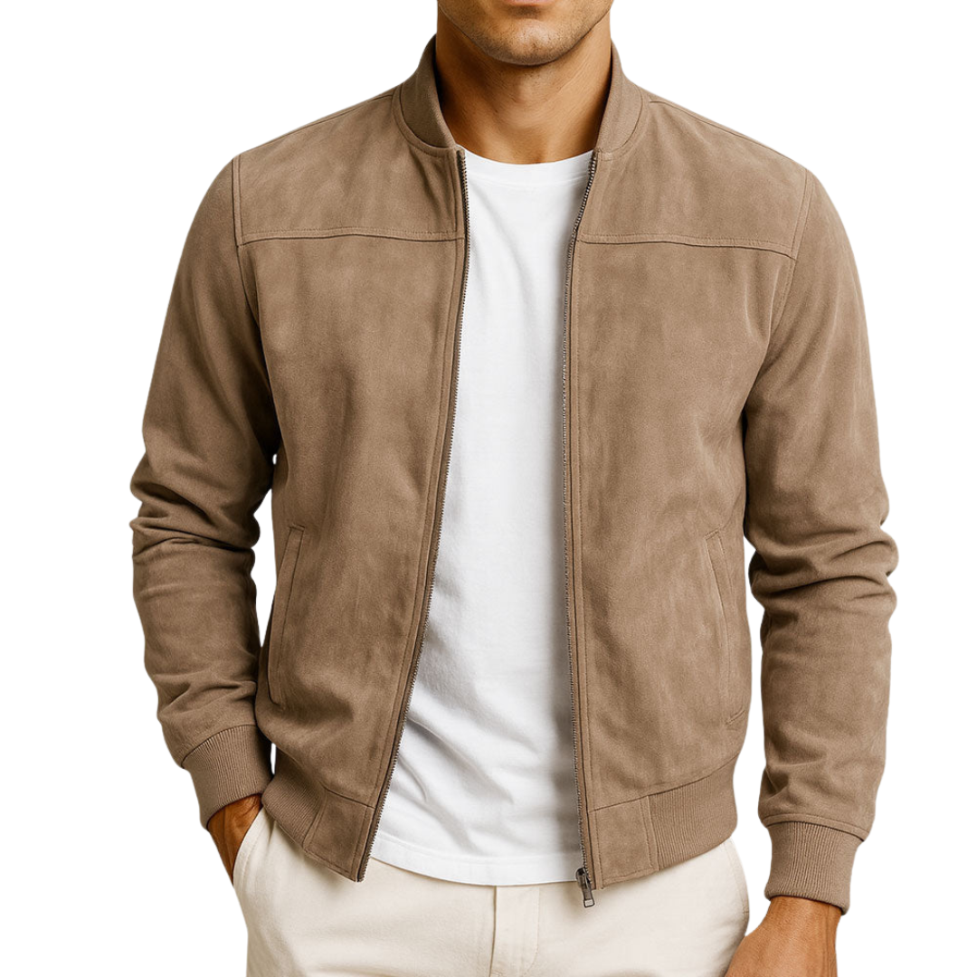 VALEN™ | CHAQUETA CLÁSICA DE ANTE