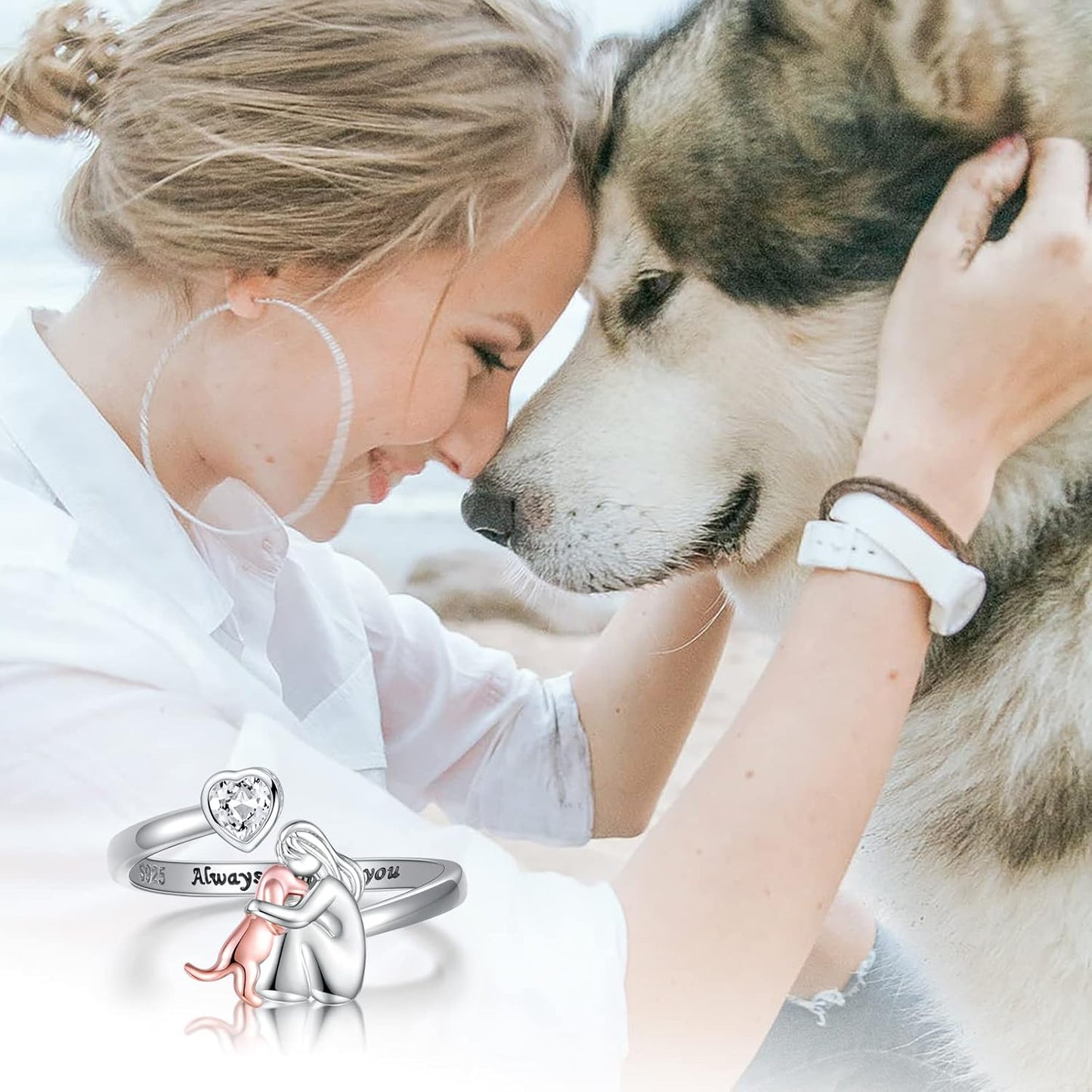 Promesa | Anillo de Plata "Always With You"