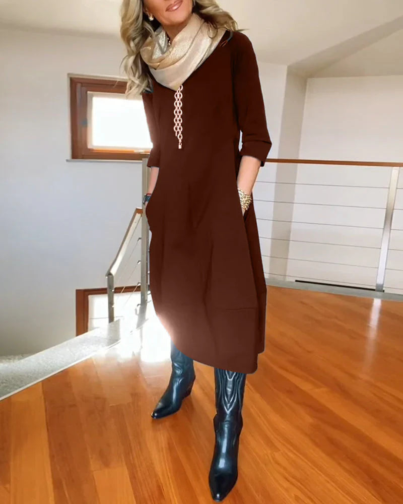 Ada - Elegante vestido midi