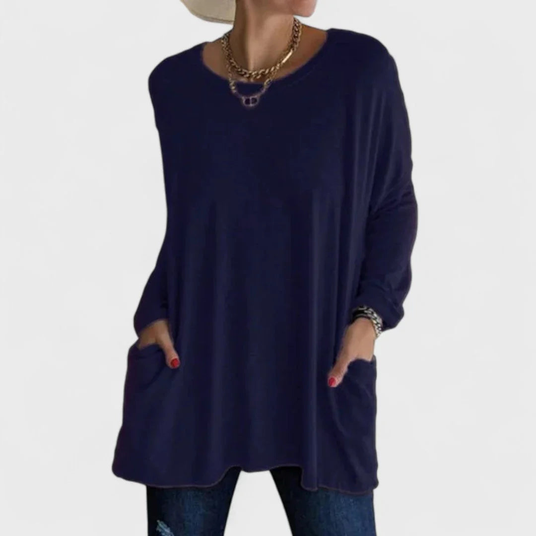 Oriana - Sudadera ligera de corte relajado