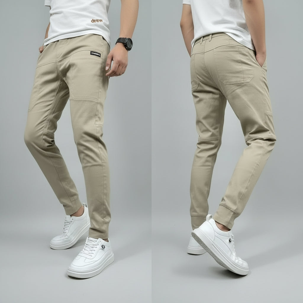Tommaso | Pantalones Carga Elásticos Premium