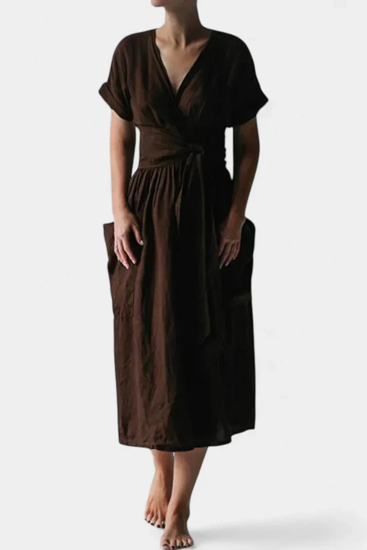 Aurora™ – Elegante vestido casual con escote en V