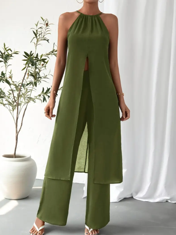 Elisabeth™ – Elegante conjunto de dos piezas sin mangas