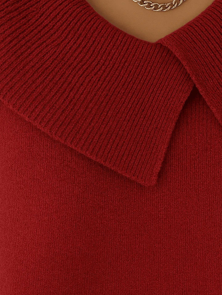 Lucía - Jersey cálido con cuello suave
