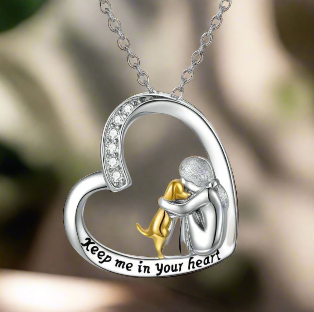 CorazónFiel | Colgante para Amantes de los Perros