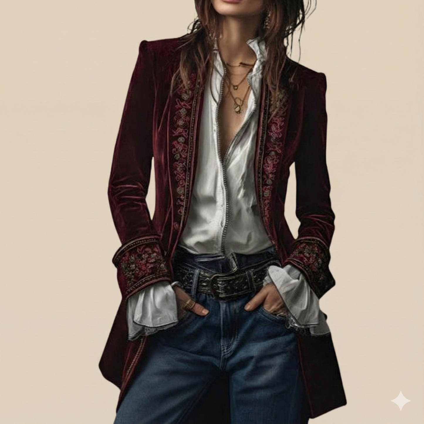 Chloe | Bolero Moderno de Manga Larga