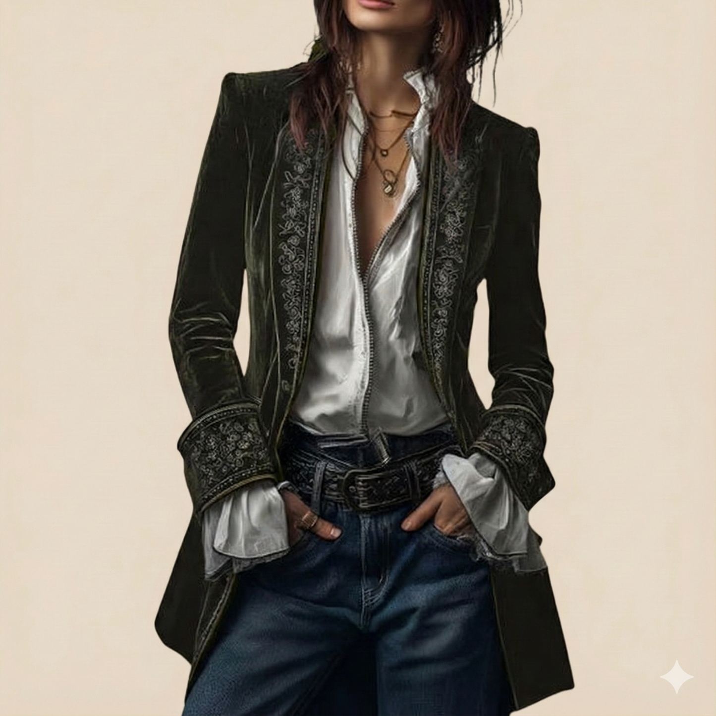 Chloe | Bolero Moderno de Manga Larga