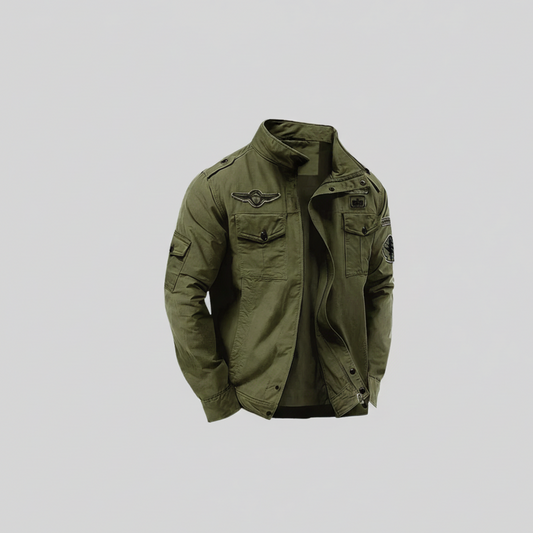 Bruno | Chaqueta Militar Estilo Aviador