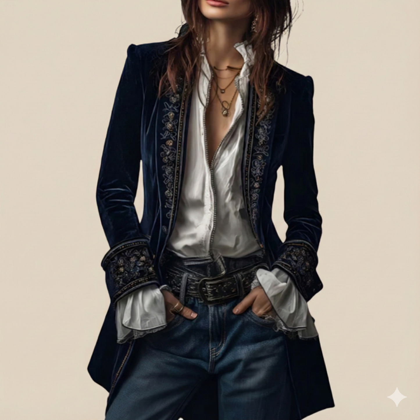 Chloe | Bolero Moderno de Manga Larga
