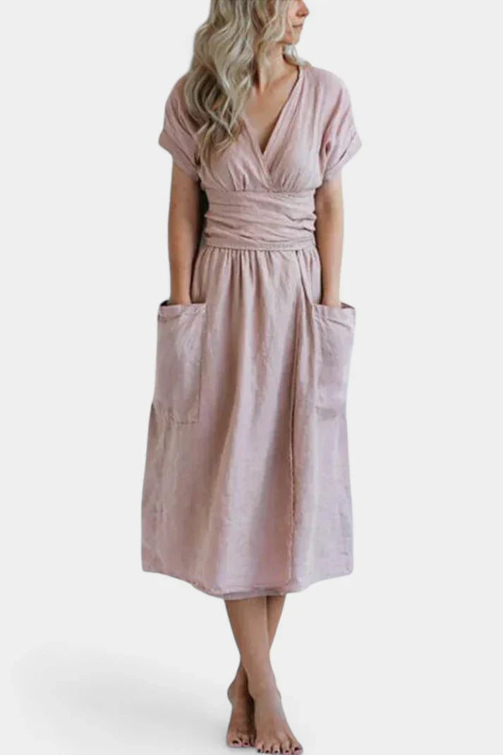 Aurora™ – Elegante vestido casual con escote en V