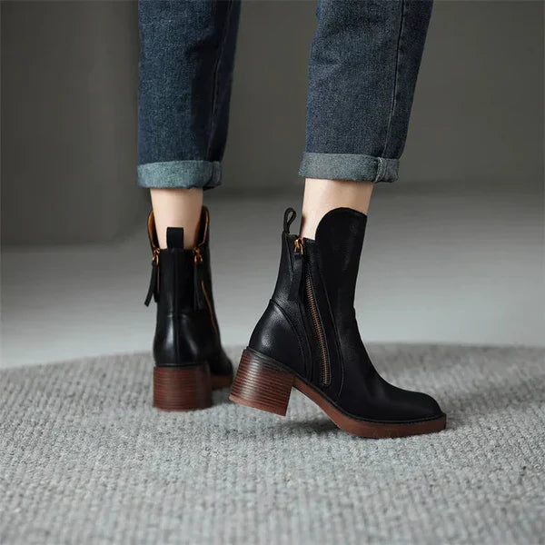 Klara – Botines de cuero