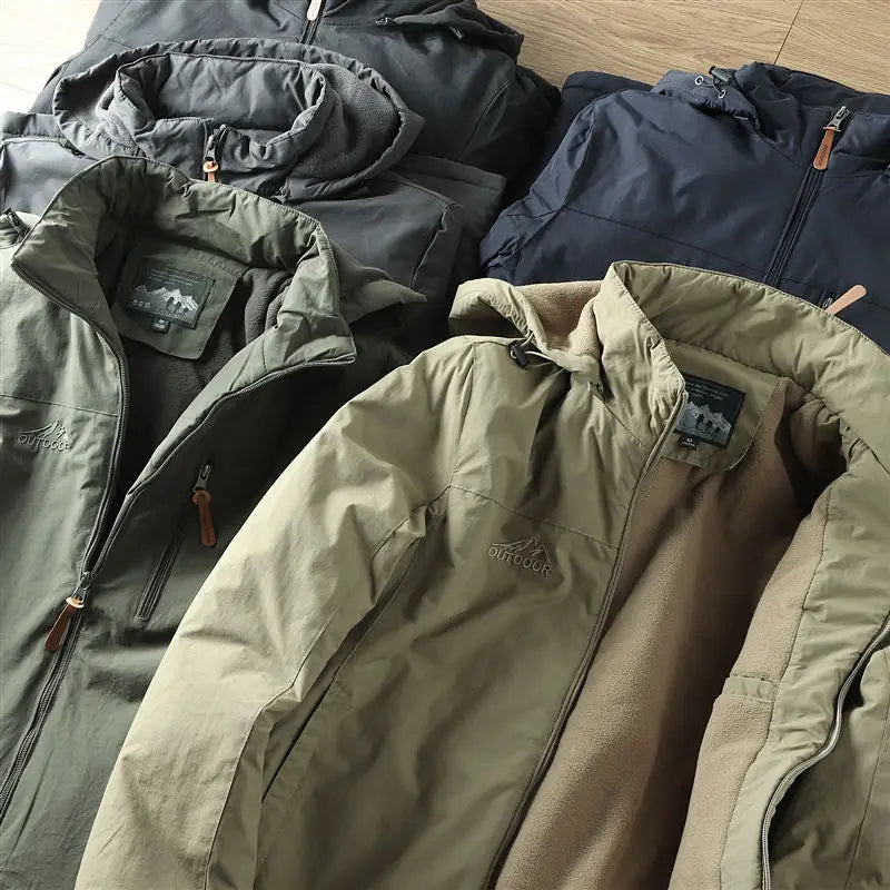 LINTON | ABRIGO IMPERMEABLE FORRO POLAR