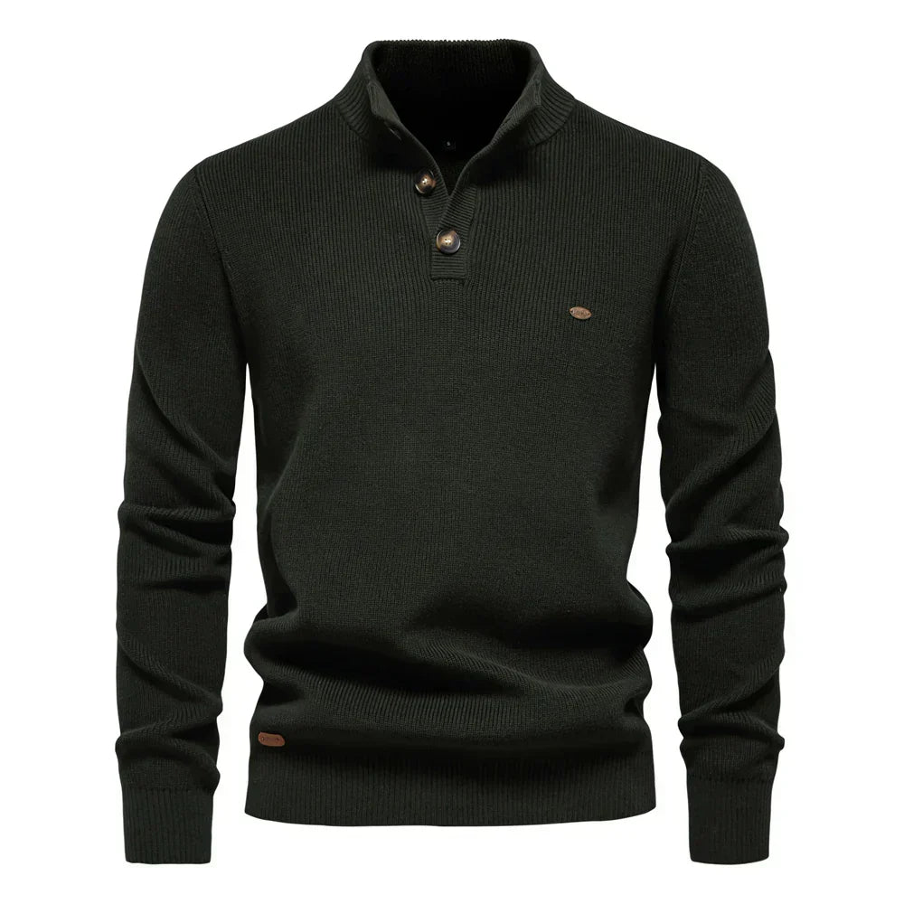 Konrad | Suéter elegante para hombres con diseño de botones