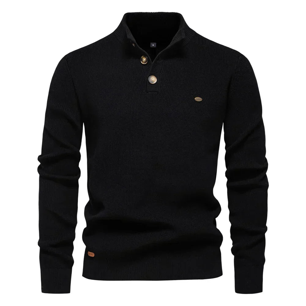 Konrad | Suéter elegante para hombres con diseño de botones