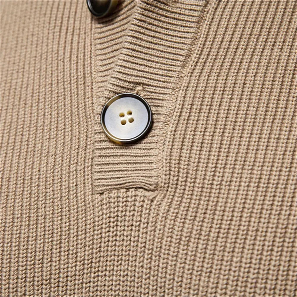 Konrad | Suéter elegante para hombres con diseño de botones