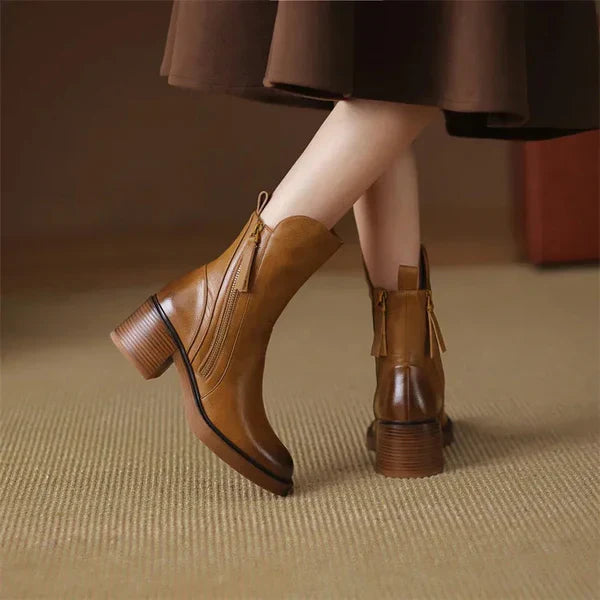 Klara – Botines de cuero