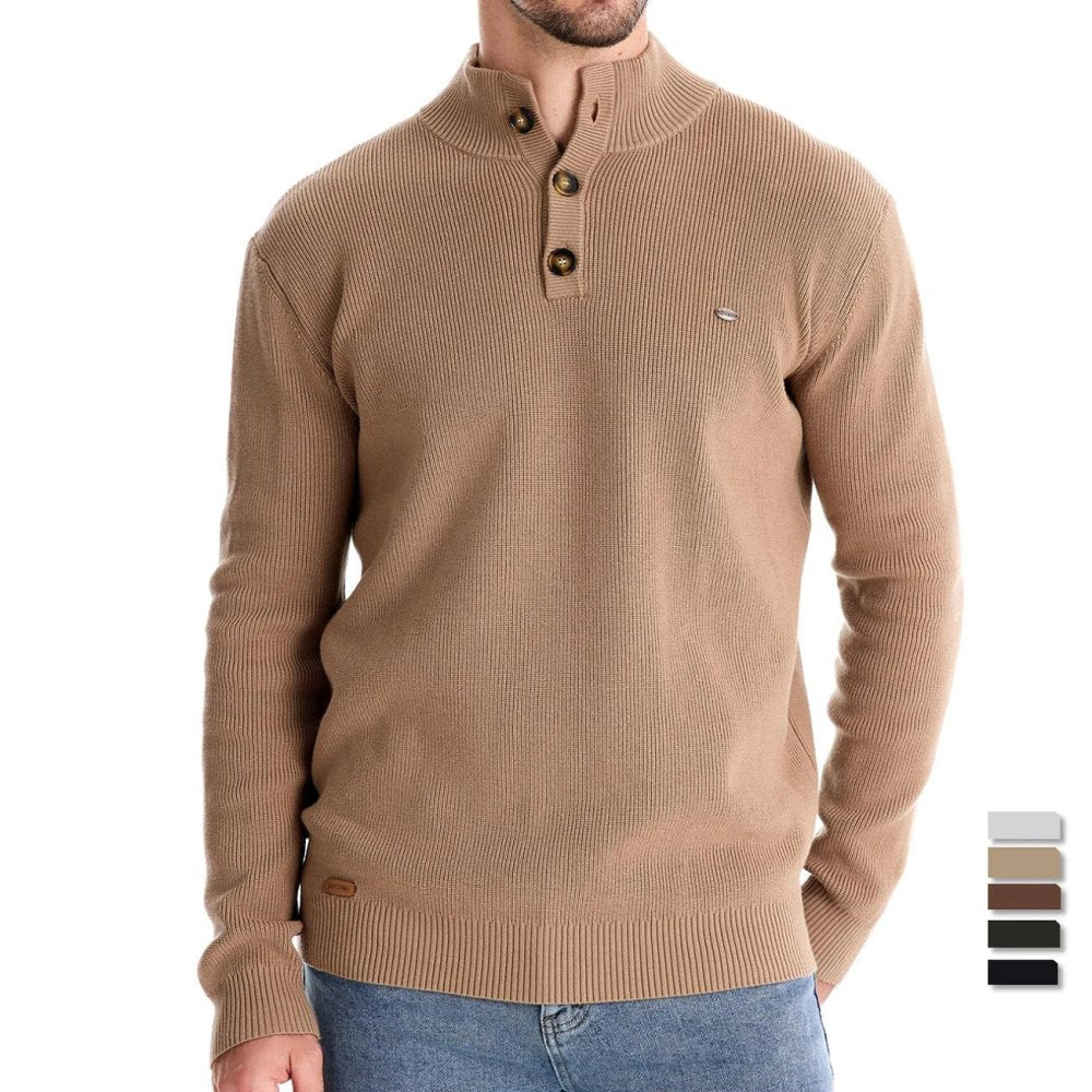 Konrad | Suéter elegante para hombres con diseño de botones