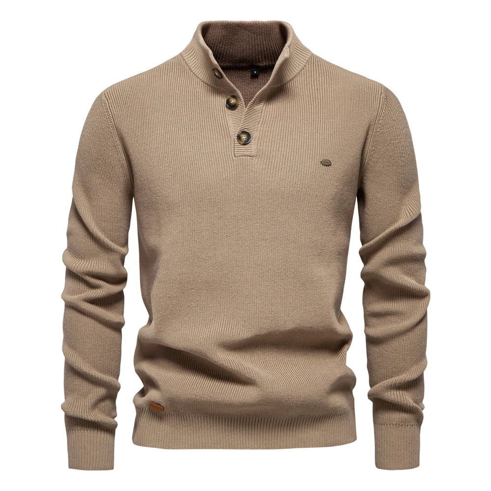 Konrad | Suéter elegante para hombres con diseño de botones