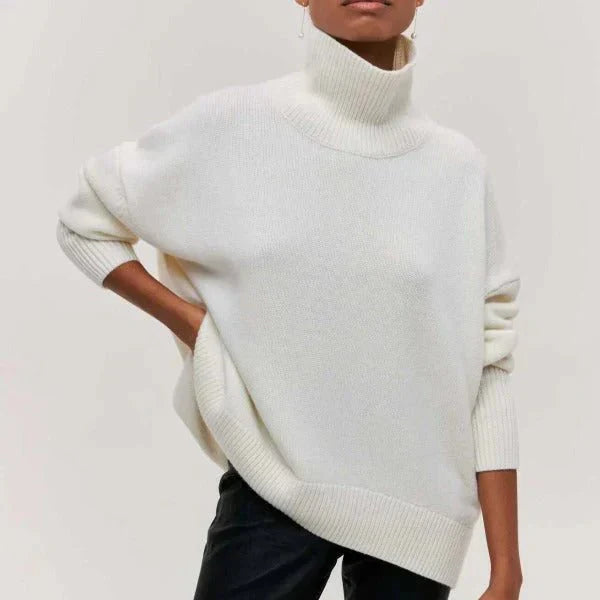Aija - Jersey de cuello alto oversize