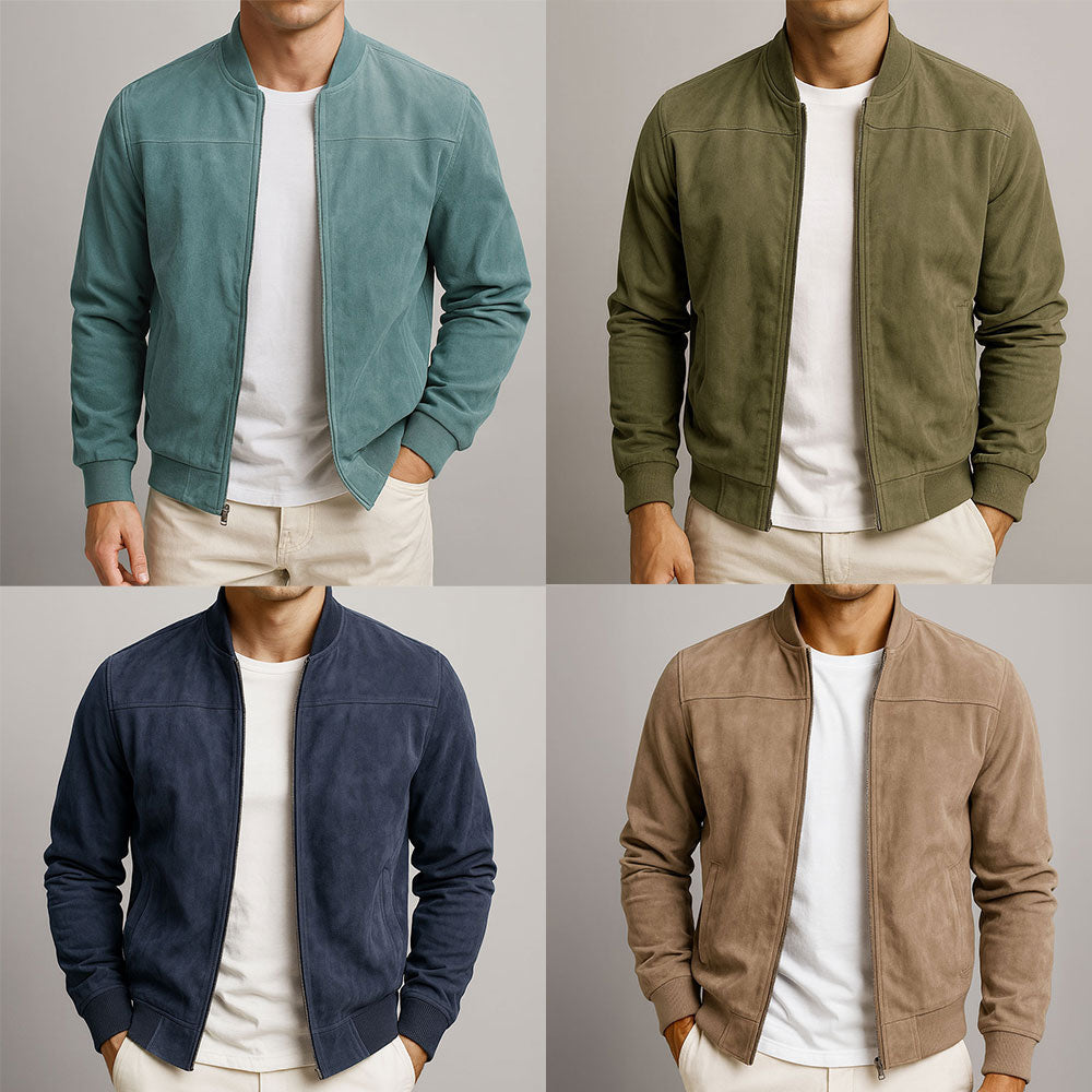 VALEN™ | CHAQUETA CLÁSICA DE ANTE