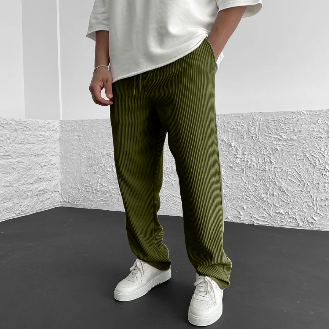 Monaco | Pantalones de Punto Relajados